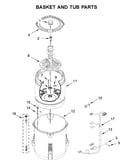 Basket and tub parts