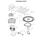 KitchenAid KMHP519ESS5 turntable parts diagram