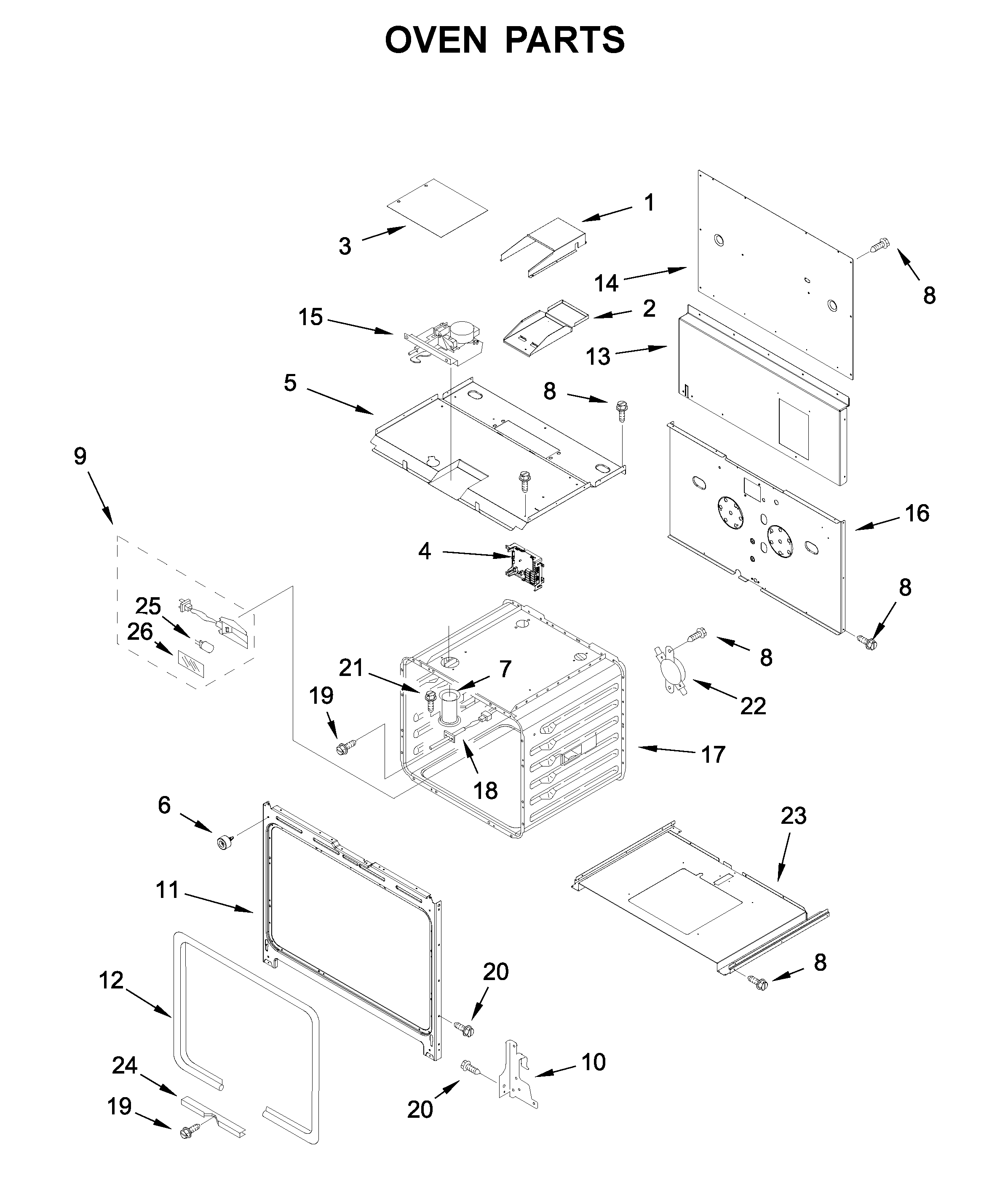 OVEN PARTS