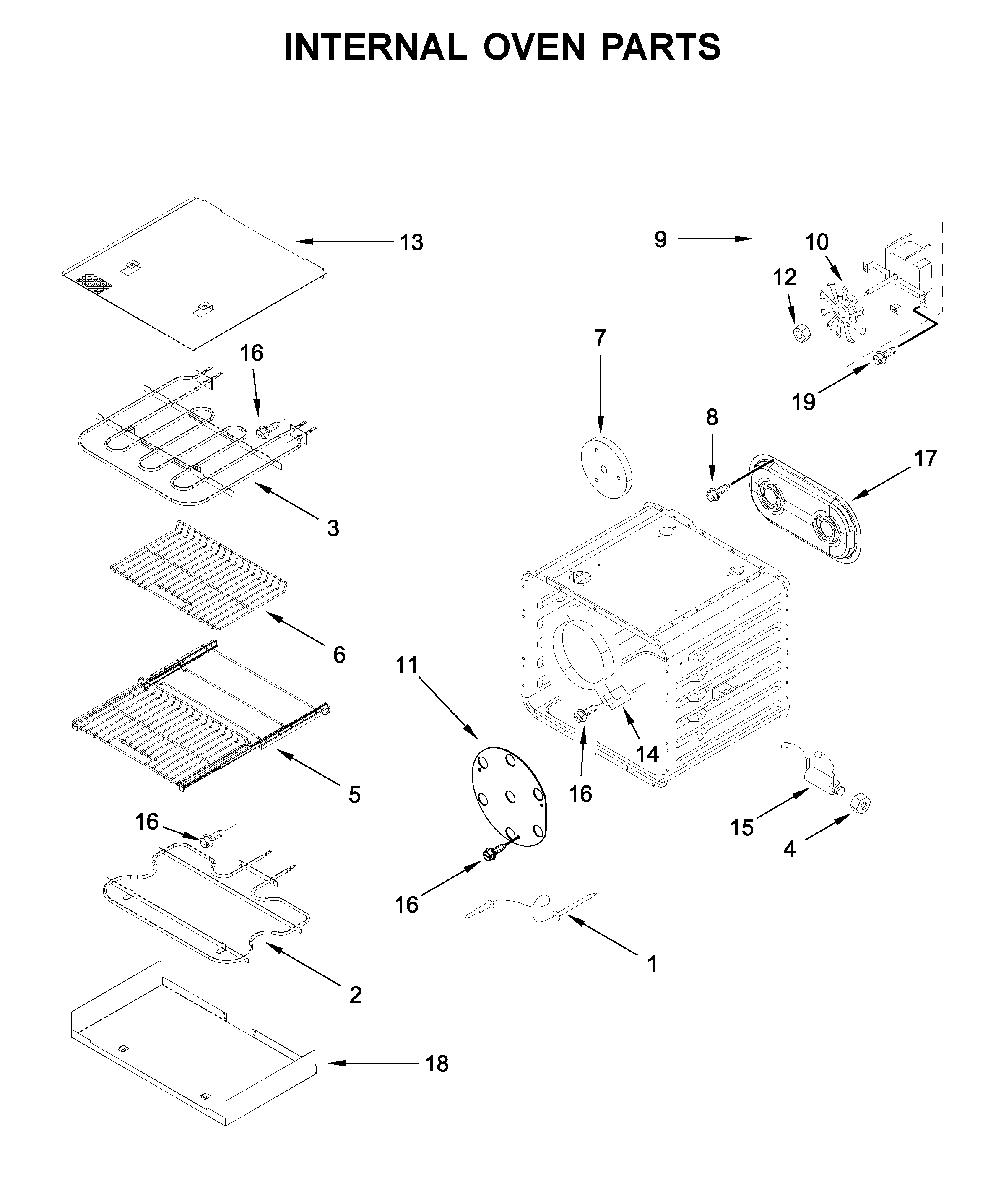 INTERNAL OVEN PARTS