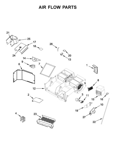 Air flow parts