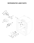 Refrigerator liner parts