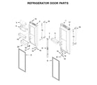 Maytag MFF2258FEZ04 refrigerator door parts diagram