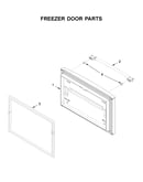 Freezer door parts