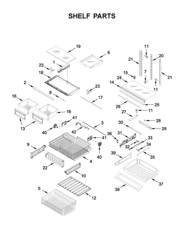 Shelf parts