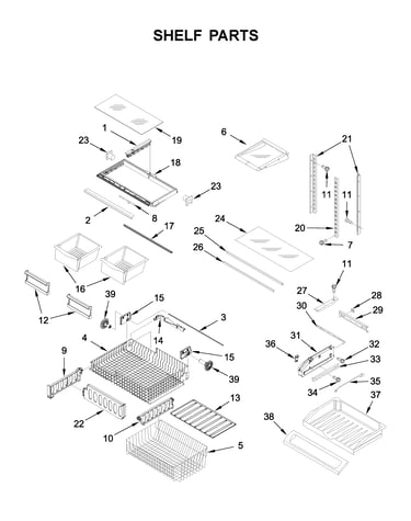 Shelf parts