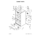 KitchenAid KRMF706ESS02 cabinet parts diagram