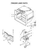 Freezer liner parts