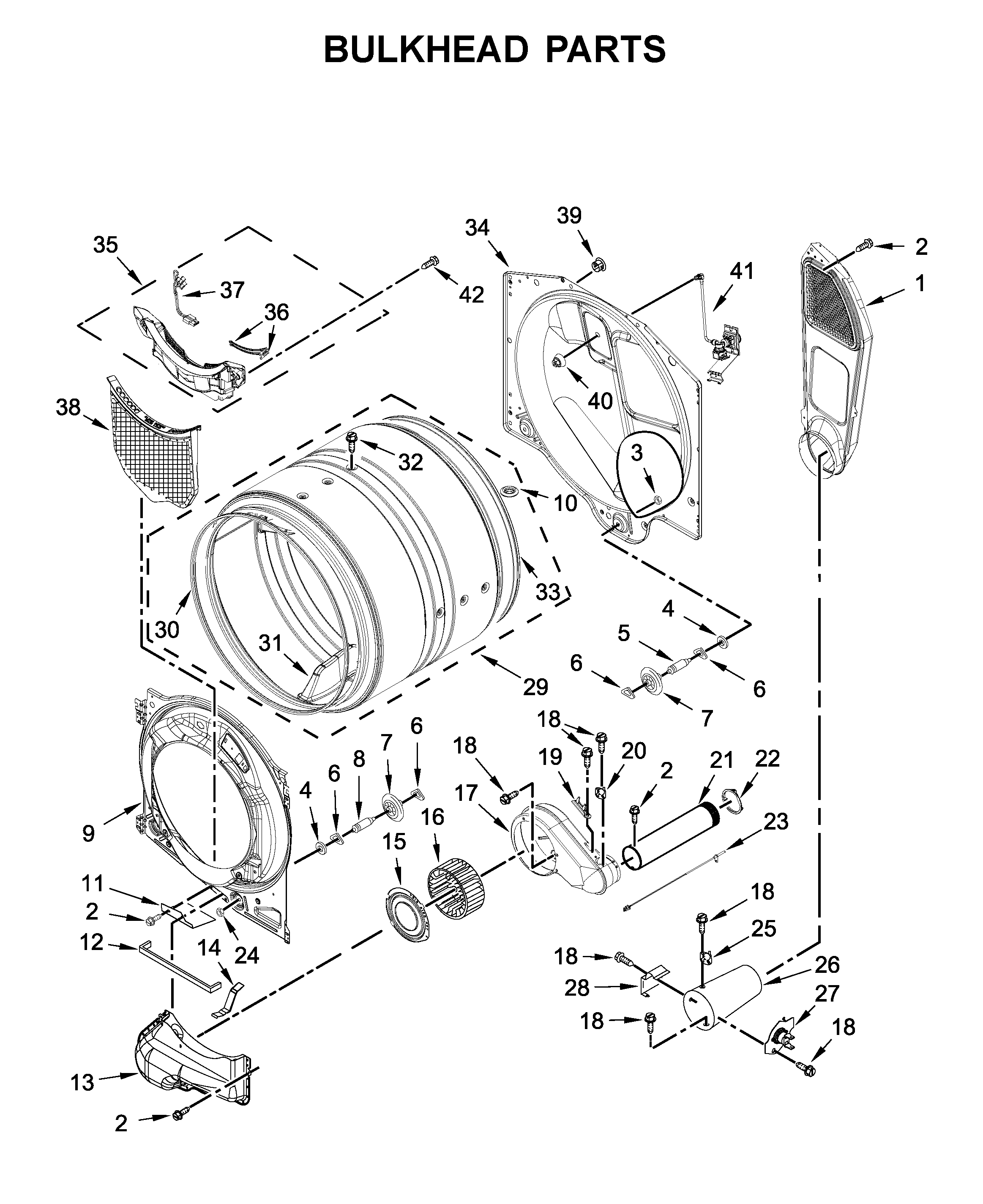 Bulkhead parts
