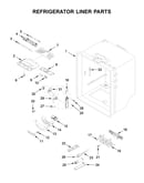 Refrigerator liner parts
