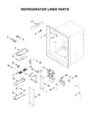 Refrigerator liner parts