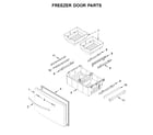 Whirlpool WRF550CDHZ03 freezer door parts diagram