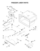 Freezer liner parts