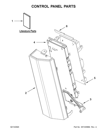 Control panel parts
