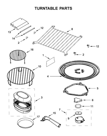 Turntable parts