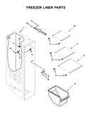 Freezer liner parts