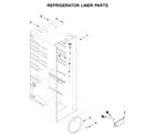 Whirlpool WRS335SDHW00 refrigerator liner parts diagram