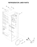 Refrigerator liner parts