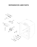 Refrigerator liner parts