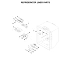 Whirlpool WRF532SNHZ02 refrigerator liner parts diagram