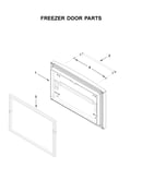 Freezer door parts