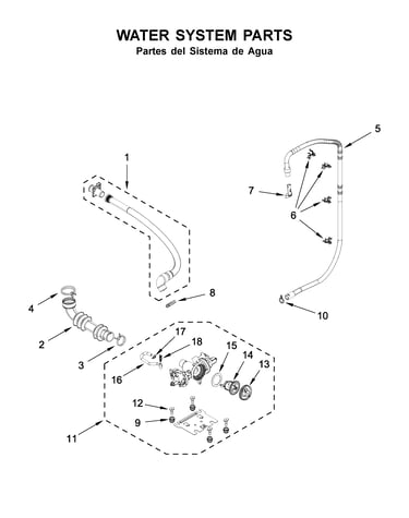 Water system parts