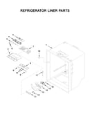 Refrigerator liner parts