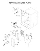 Refrigerator liner parts