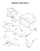Freezer liner parts