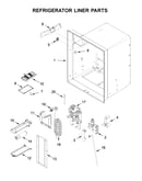 Refrigerator liner parts