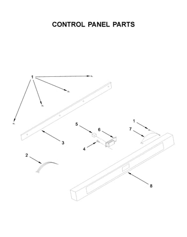 Control panel parts