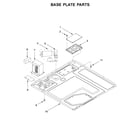 KitchenAid KMBD104GSS00 base plate parts diagram
