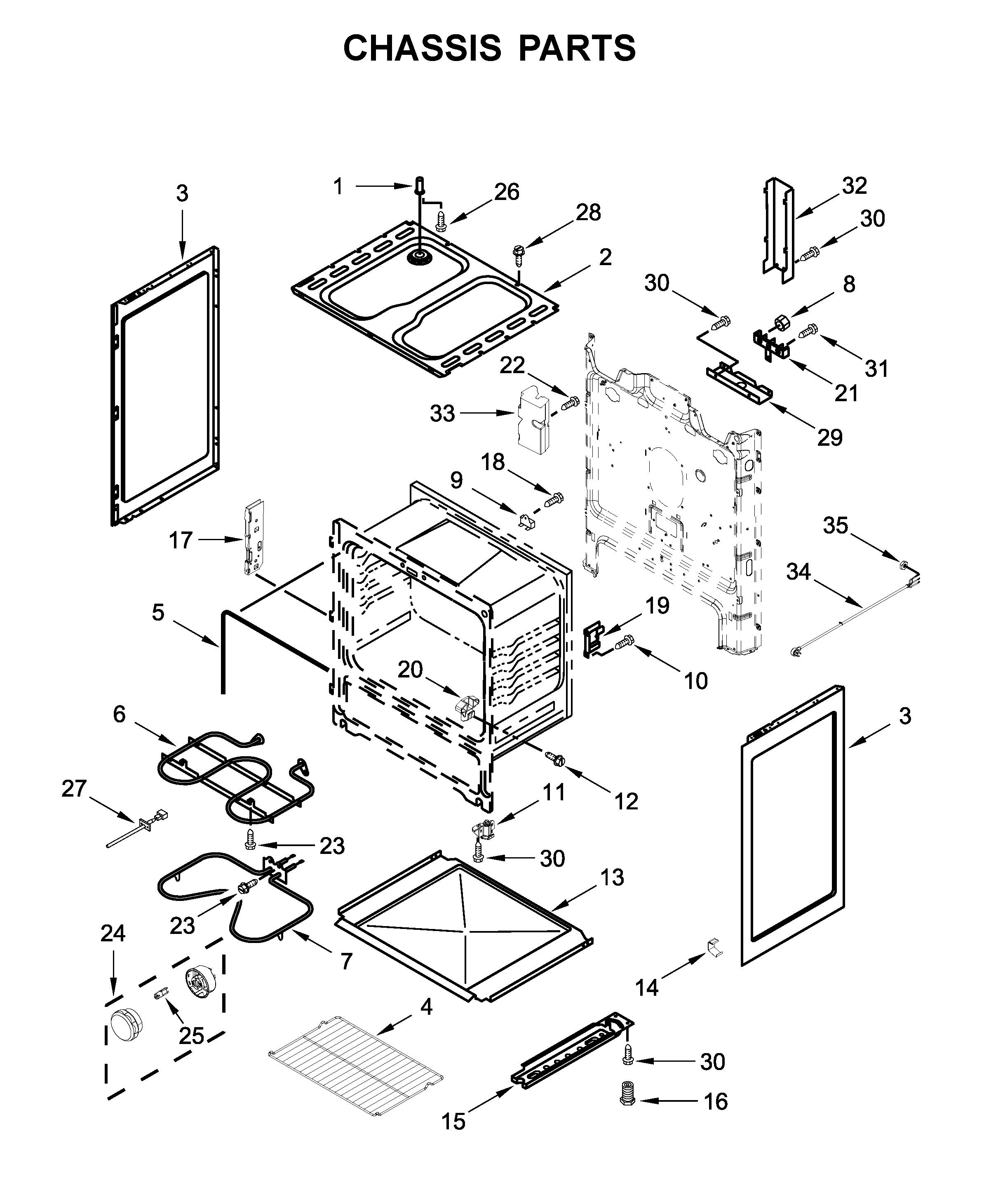 Chassis parts