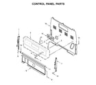 Whirlpool YWFC315S0JS0 control panel parts diagram