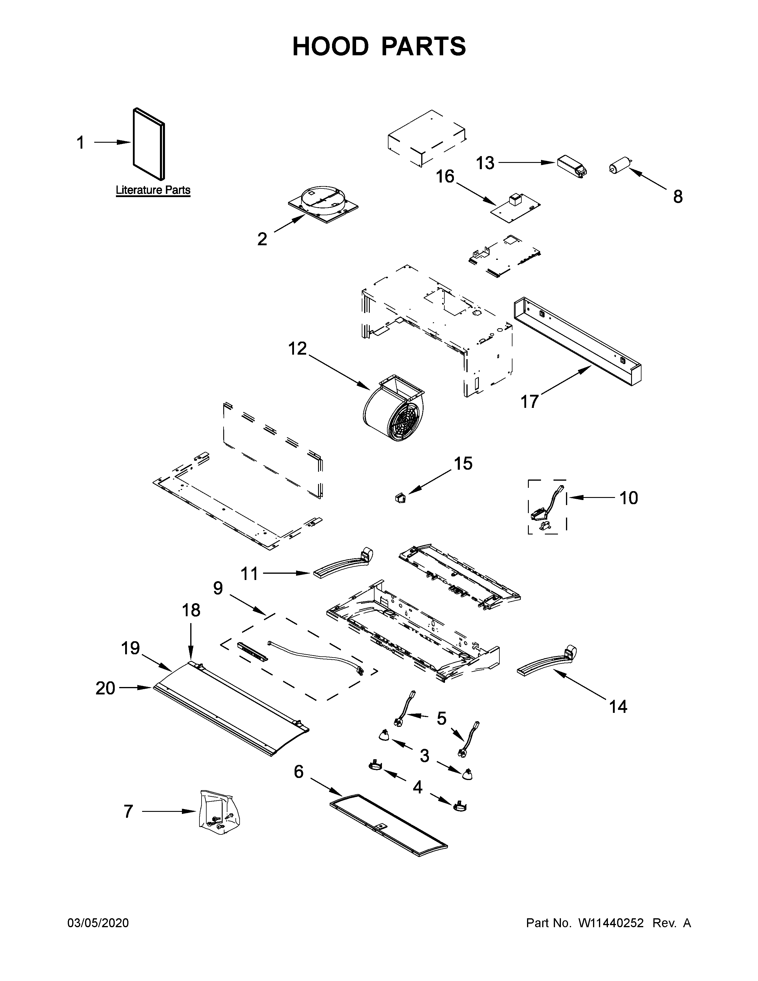 Hood parts