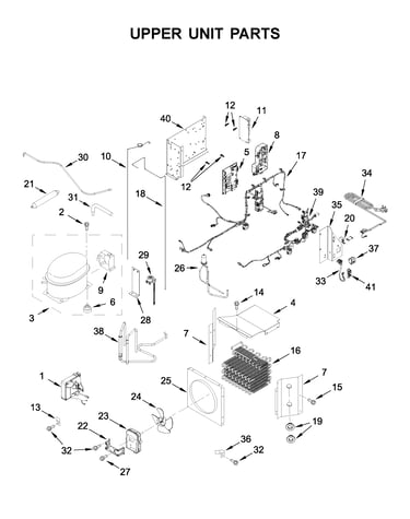 Upper unit parts