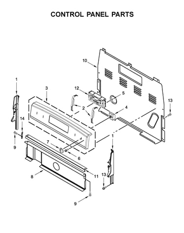 Control panel parts