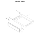 Amana YACR4303MFS5 drawer parts diagram
