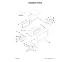 Jenn-Air JMDFS24JL00 drawer parts diagram