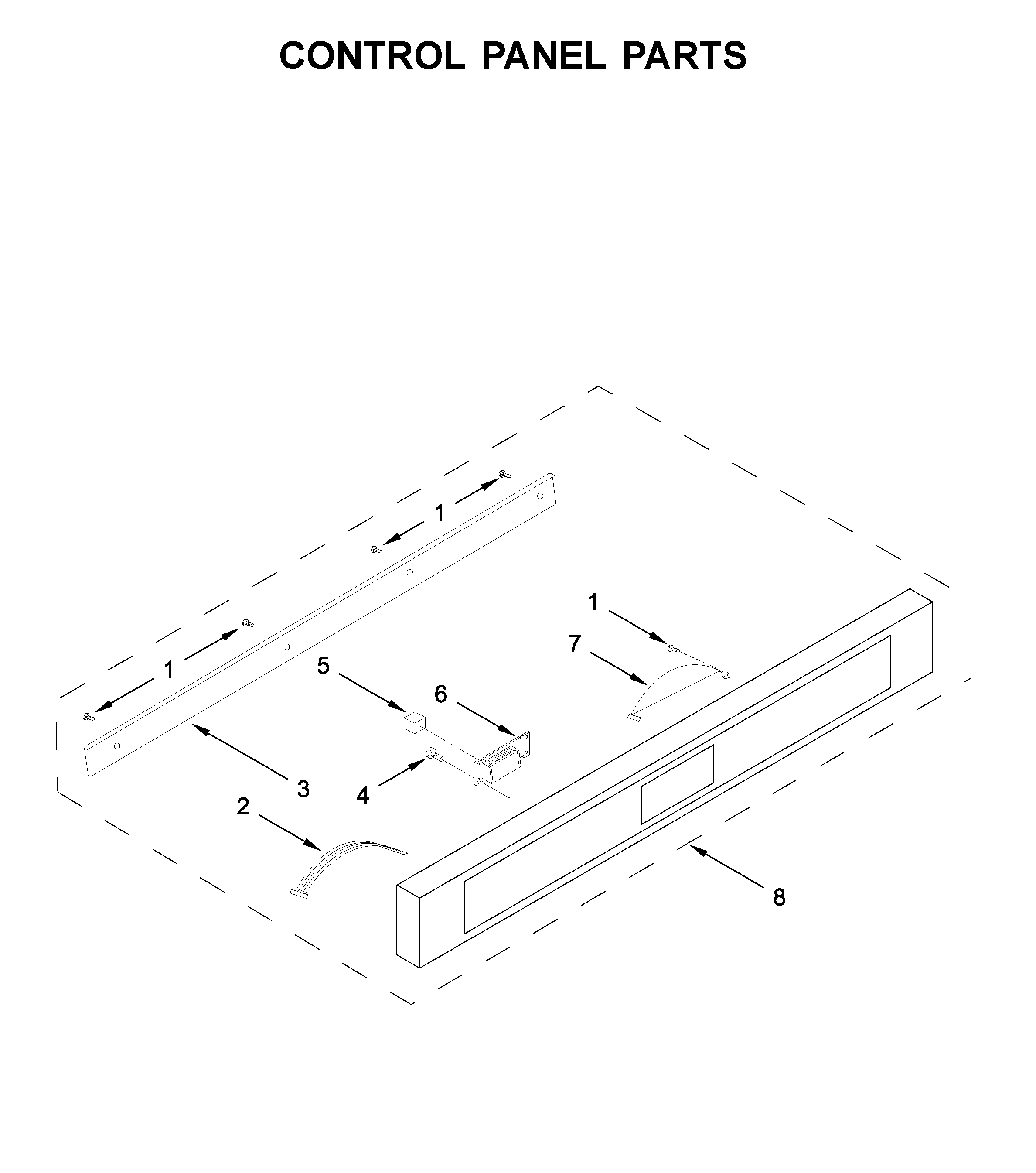 Control panel parts