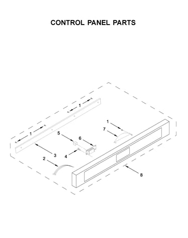 Control panel parts