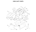 Jenn-Air JMDFS24JL00 oven cavity parts diagram