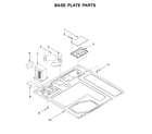 Jenn-Air JMDFS24JL00 base plate parts diagram