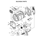 Maytag MEDB955FW2 bulkhead parts diagram