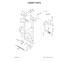 Maytag MFI2269FRB02 cabinet parts diagram