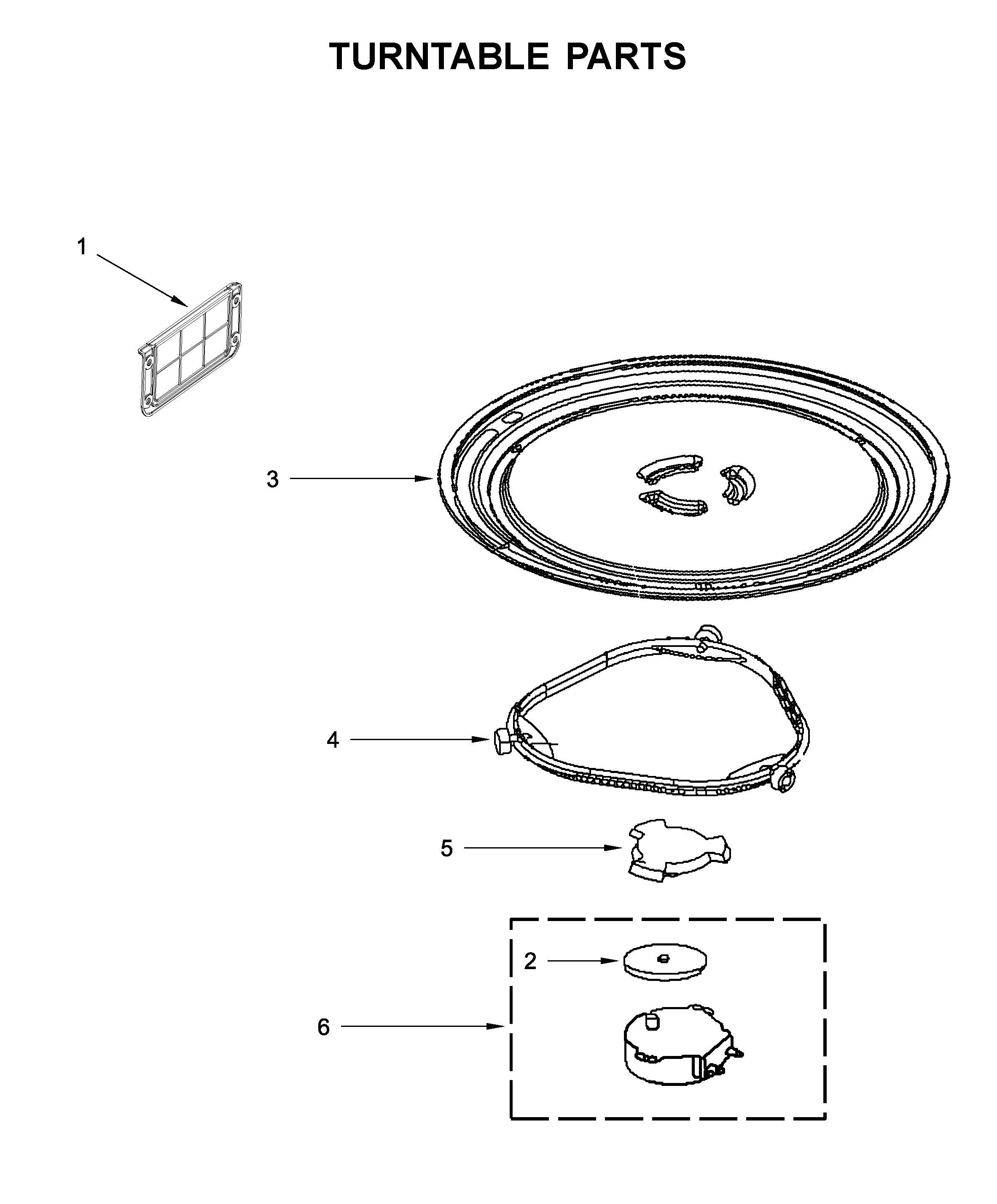 Turntable parts