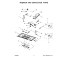 Maytag MMV4206FW6 interior and ventilation parts diagram