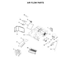 Maytag MMV5220FZ6 air flow parts diagram
