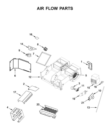 Air flow parts