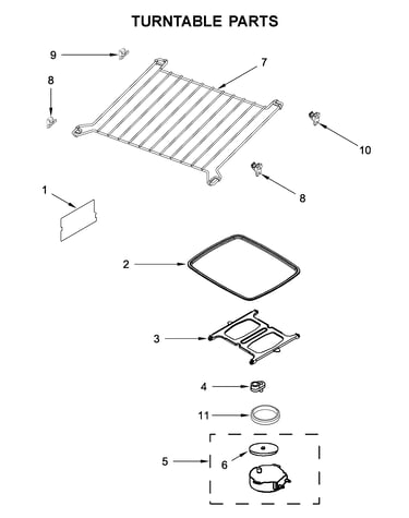 Turntable parts